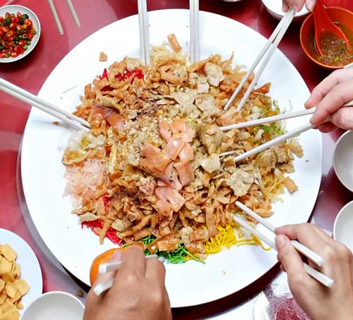 Chinese Cuisine - Yusheng
